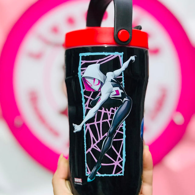 Vaso Térmico Zak! Marvel Spider-Man y Ghost Spider 14 oz