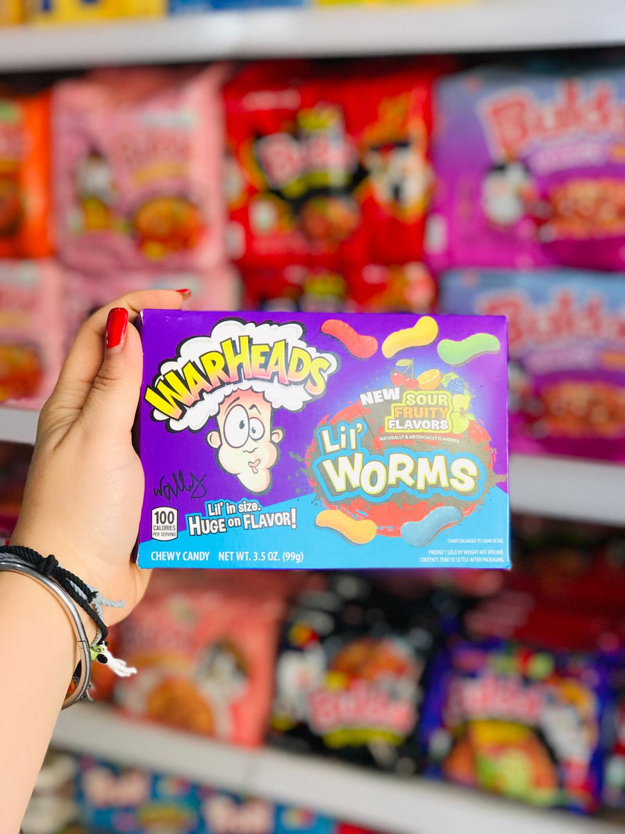 Warheads Lil' Worms 🐛😝🍬