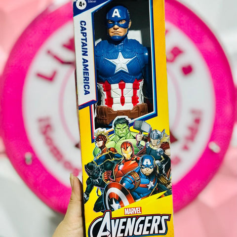 Figura Capitán América Marvel Avengers 30cm Hasbro