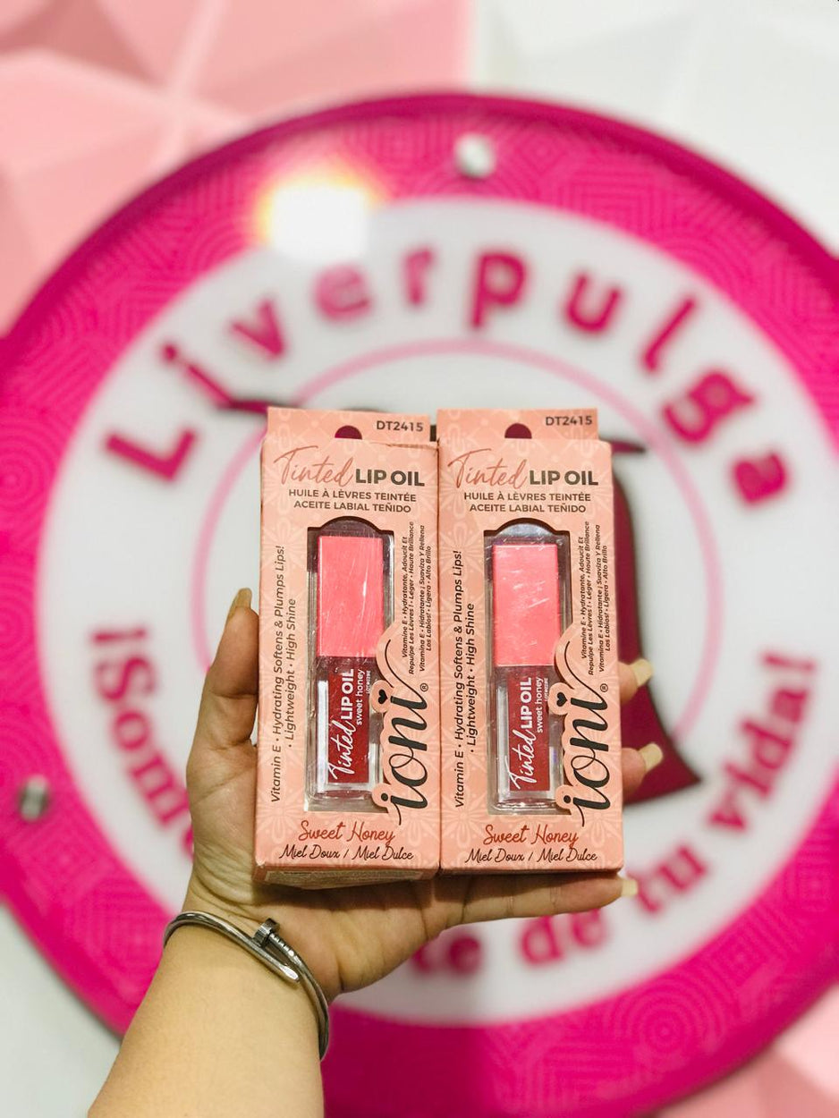 💄 Aceite Labial Con Tinte Ioni Tinted Lip Oil Tono Sweet Honey Miel Dulce 💄.
