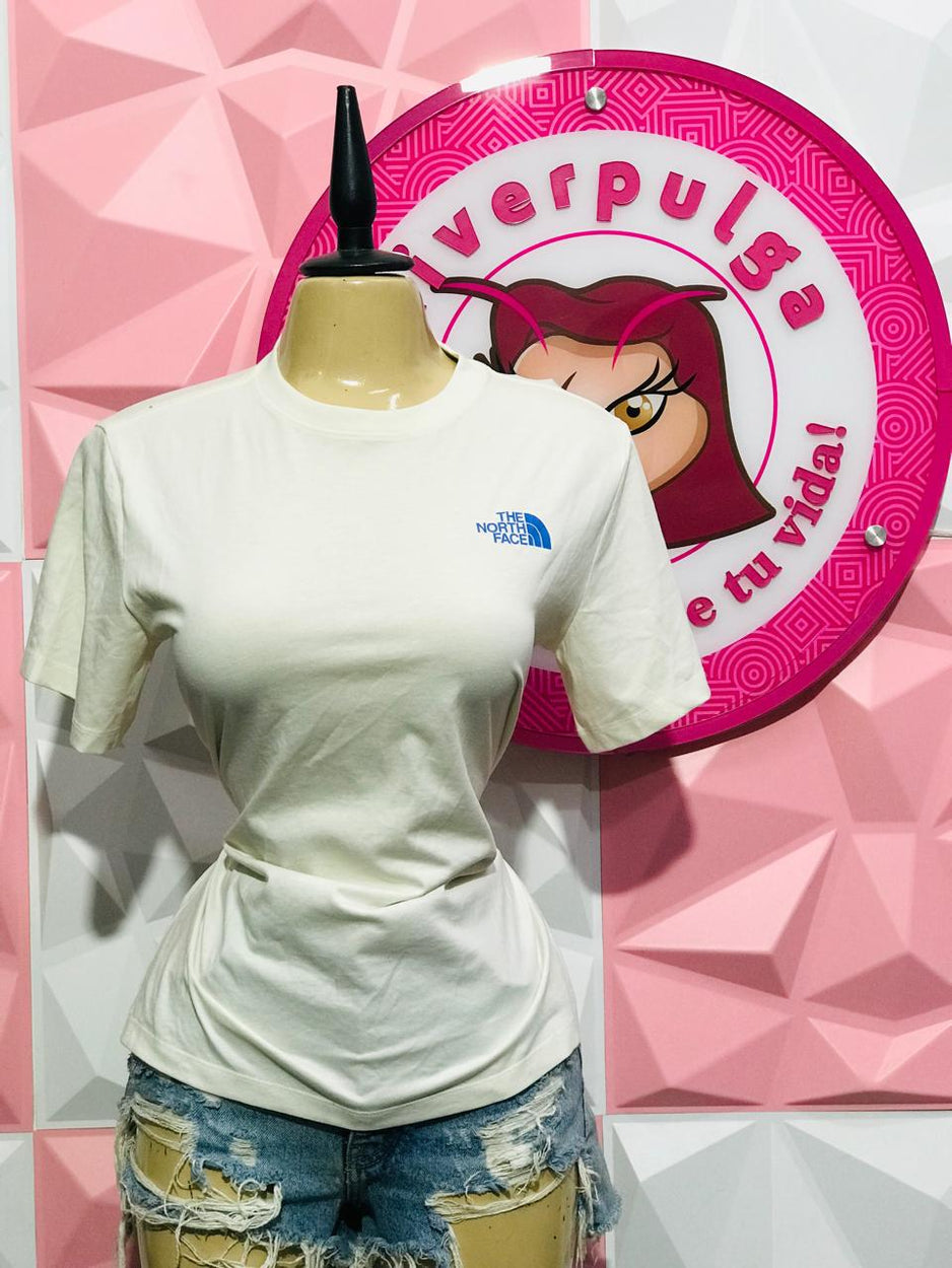 Playera The North Face Crema Never Stop Exploring Talla M