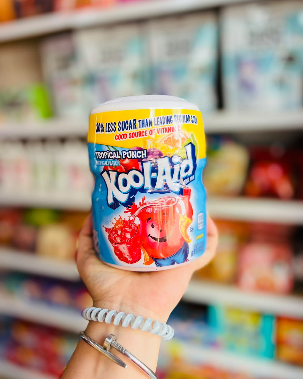 🥤 Polvo para bebida Kool Aid Tropical Punch Ponche Tropical 538g 🧃.