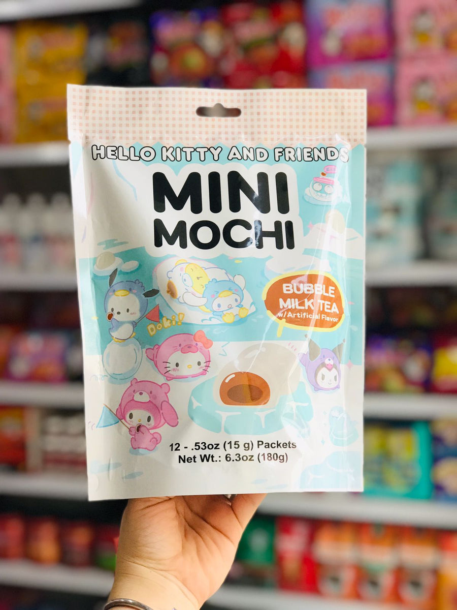 💕Paquete Hello Kitty and Friends Mini Mochi Bubble Milk Tea 🧋🐱