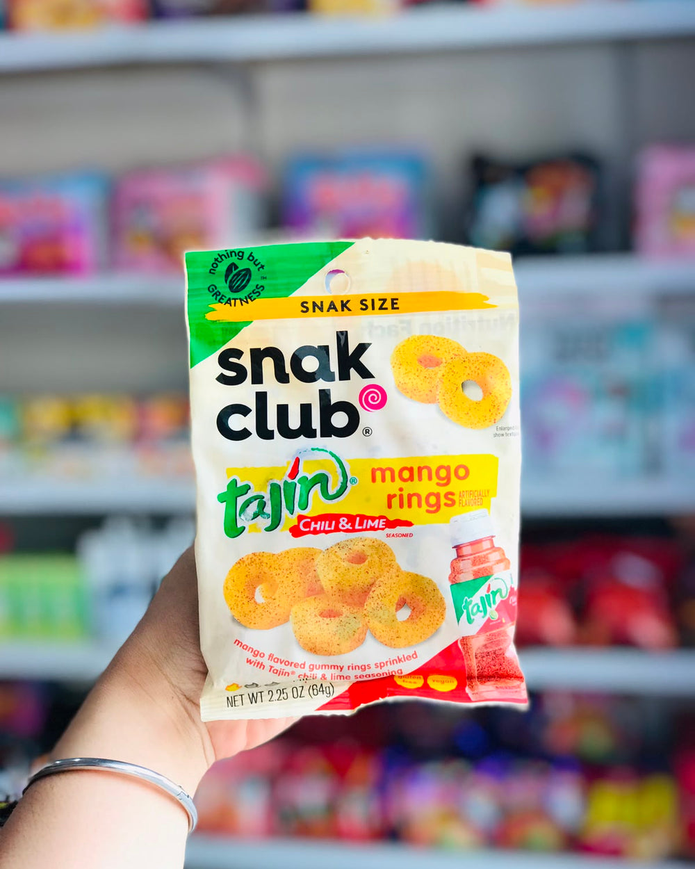 Snak Club Tajín Mango Rings