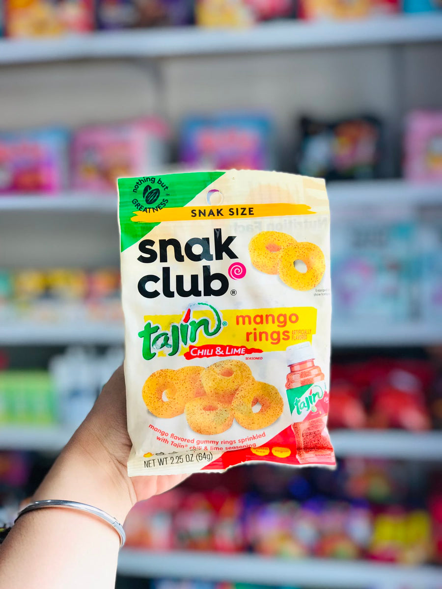 Snak Club Tajín Mango Rings 🥭🌶️