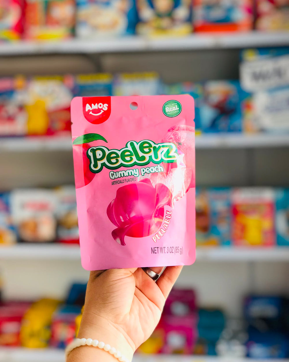 Amos Peelerz Gummy Peach