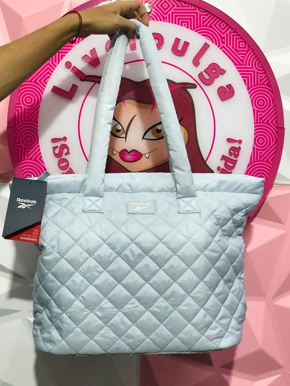 Bolsa Reebok Tote Acolchada Barbara Azul Cielo 17L