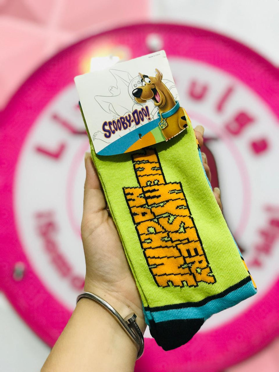Calcetines Largos Scooby Doo The Mystery Machine Originales