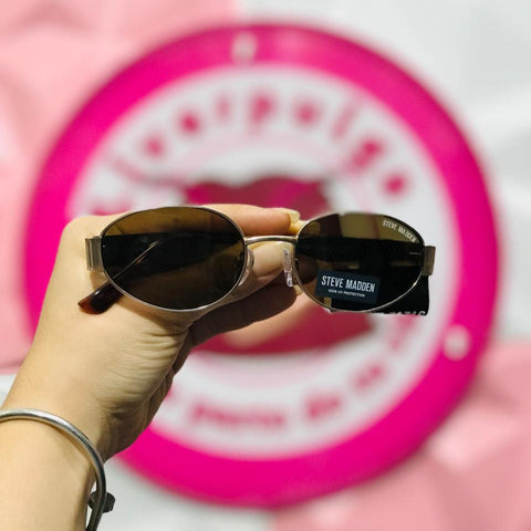 Lentes Steve Madden Ovalados Retro Carey