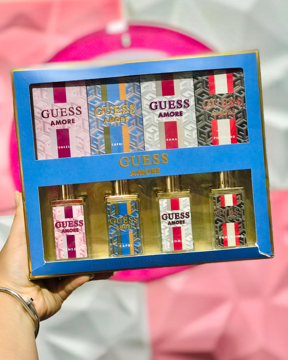 ✨ Set de Perfumes Guess Amore Collection (4 Piezas) ✨