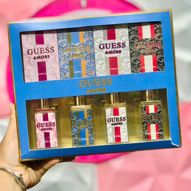 Set de Perfumes Guess Amore Collection (4 Piezas)