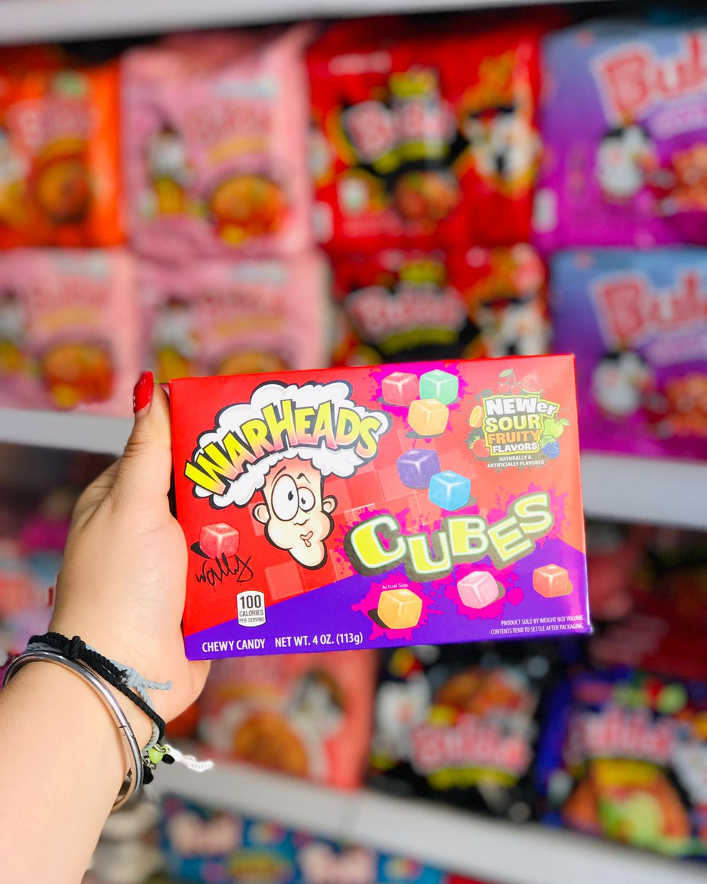 Warheads Cubes Chewy Candy
