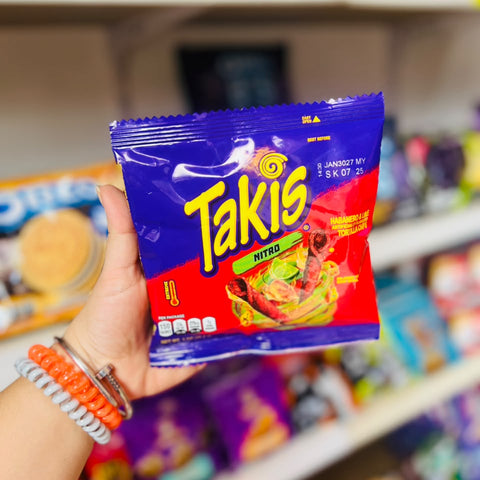 ❤️ Takis Nitro Habanero and Lime Tortilla Chips 28g ❤️.