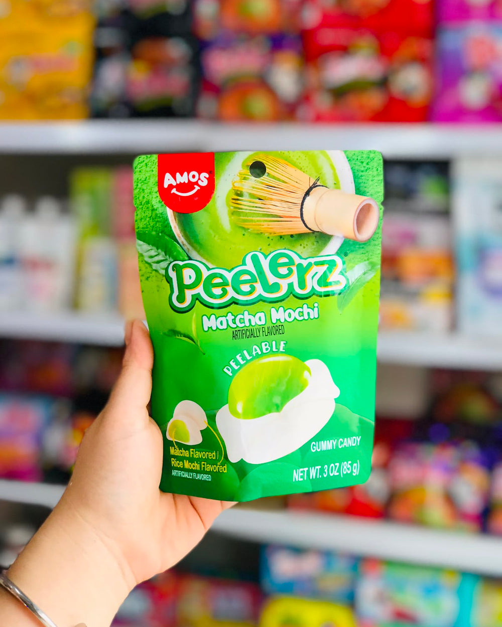 Amos Peelerz Matcha Mochi