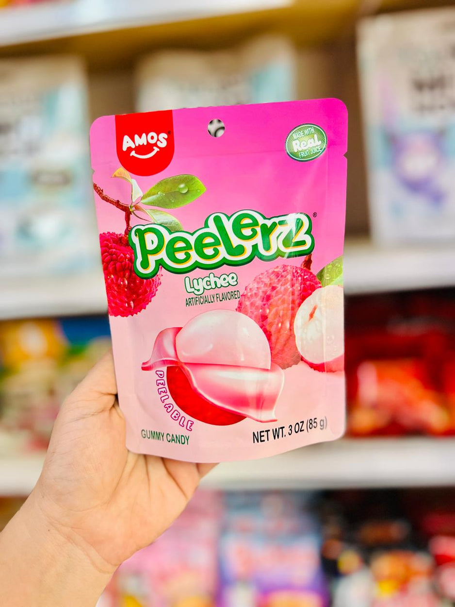 🍓✨ Amos Peelz Lychee Gummy Candy. ✨🍓