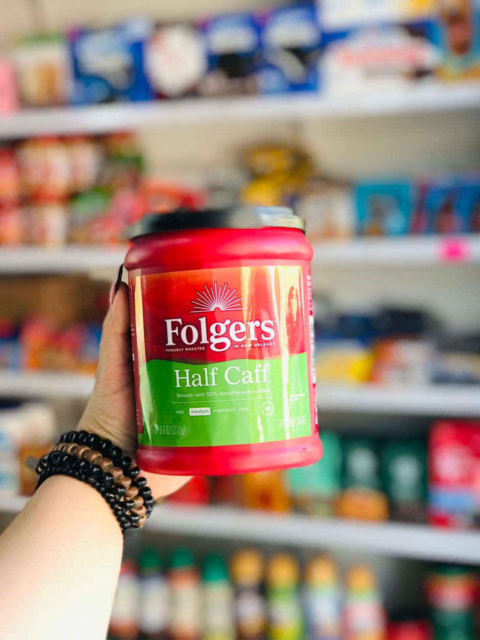 Folgers Half Caff – Café Molido