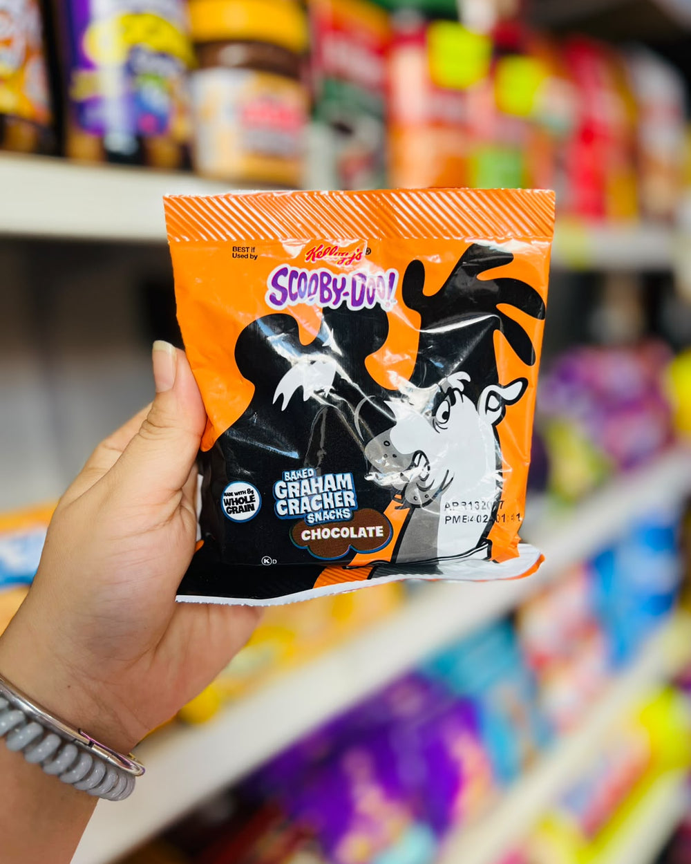 🧡 Galletitas Kelloggs Scooby Doo Baked Graham Cracker Snacks Chocolate 🧡.