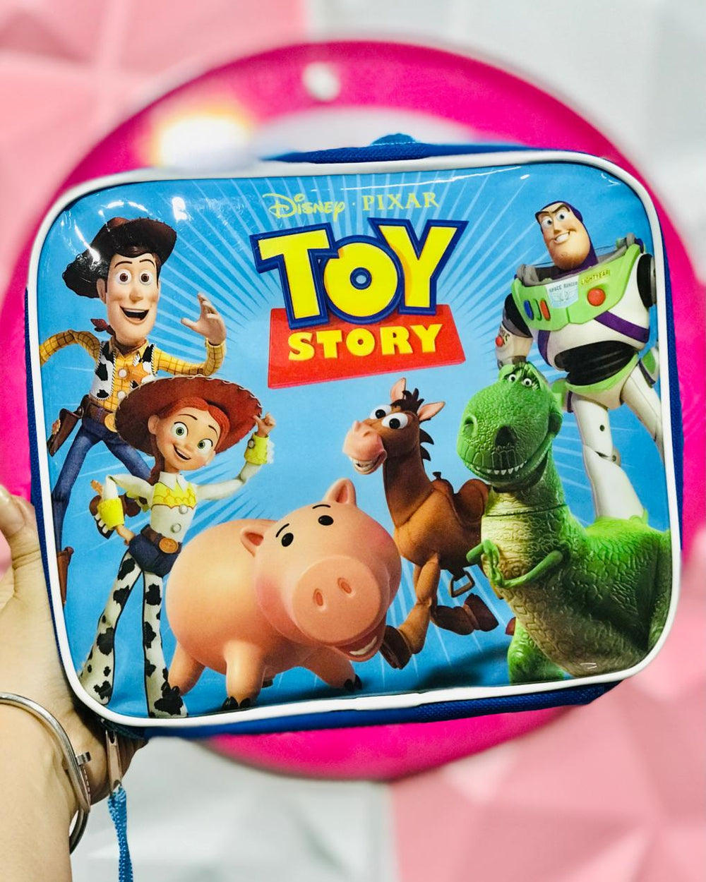 🤠 Lonchera Infantil Disney Pixar Toy Story Woody Buzz Jessie Original 🤠.