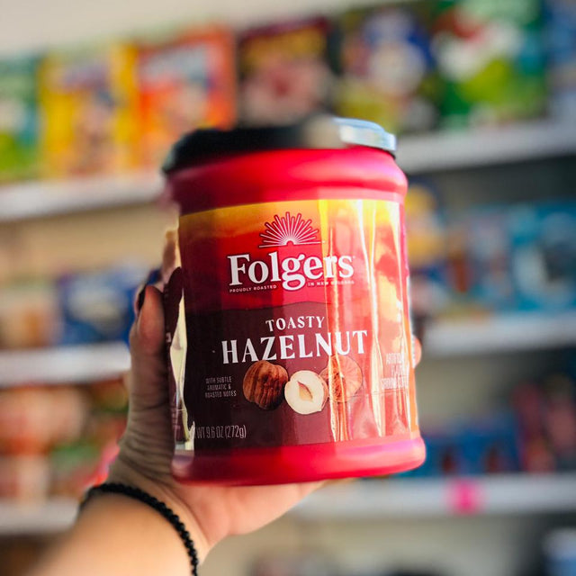 Folgers Toasty Hazelnut – Café Molido Sabor Avellana