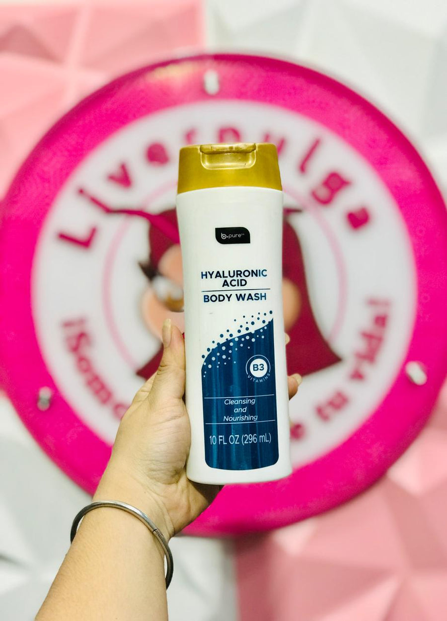 💧Body Wash Ácido Hialurónico + Vitamina B3 💙 Original 10 Oz Limpieza Nutritiva Hidratante Piel Jugosita Glow ✨