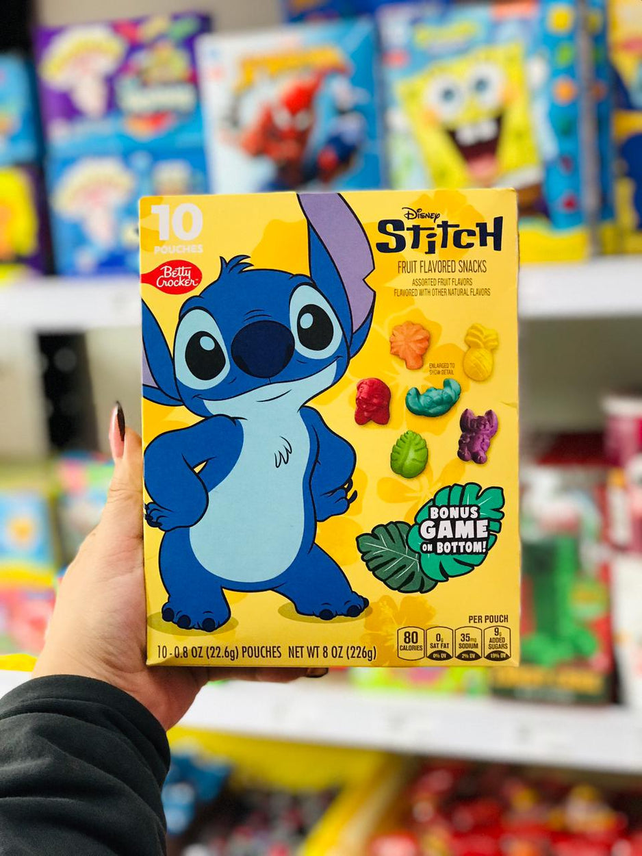 Gomitas Disney Stitch Fruit Flavored Snacks