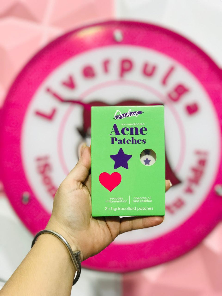 Orchid Acne Patches 24 Parchitos Estrellita Hidrocoloide Adiós Granitos ⭐💚