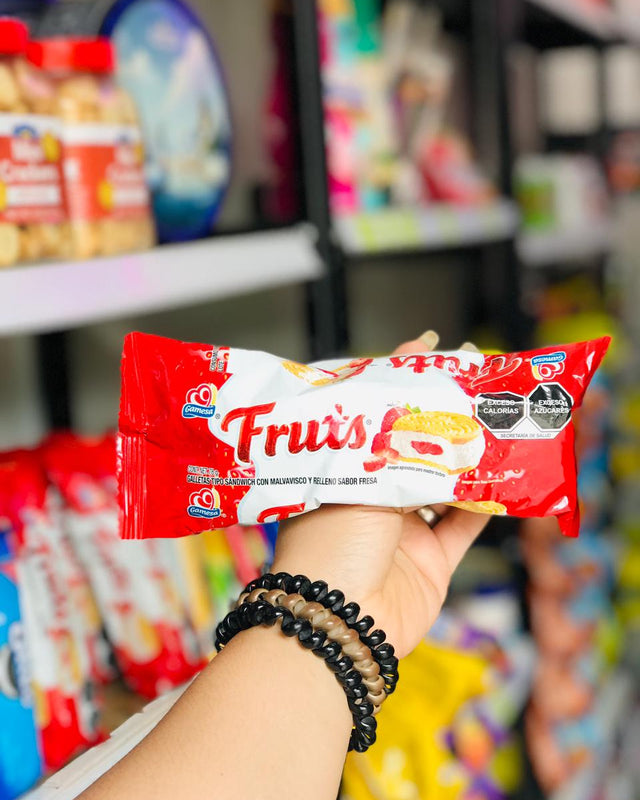 Fruits Gamesa 🍓🍪 | Galleta con Malvavisco y Fresa | Snack Irresistible