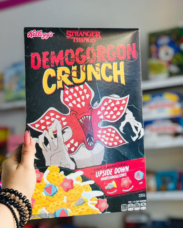 Cereal Demogorgon Crunch – Edición Stranger Things 🍫🔥