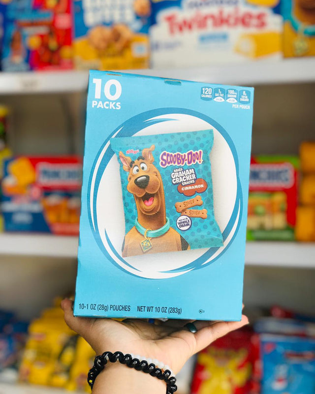 Galletas Scooby-Doo Cinnamon Graham 🍪🐶🔥 | Importadas de USA