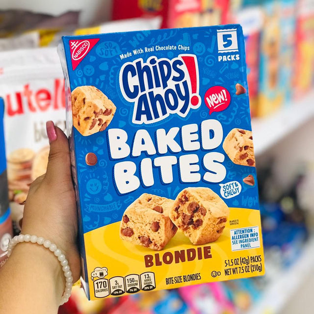 Chips Ahoy Baked Bites | Mini Blondies Snack USA Viral