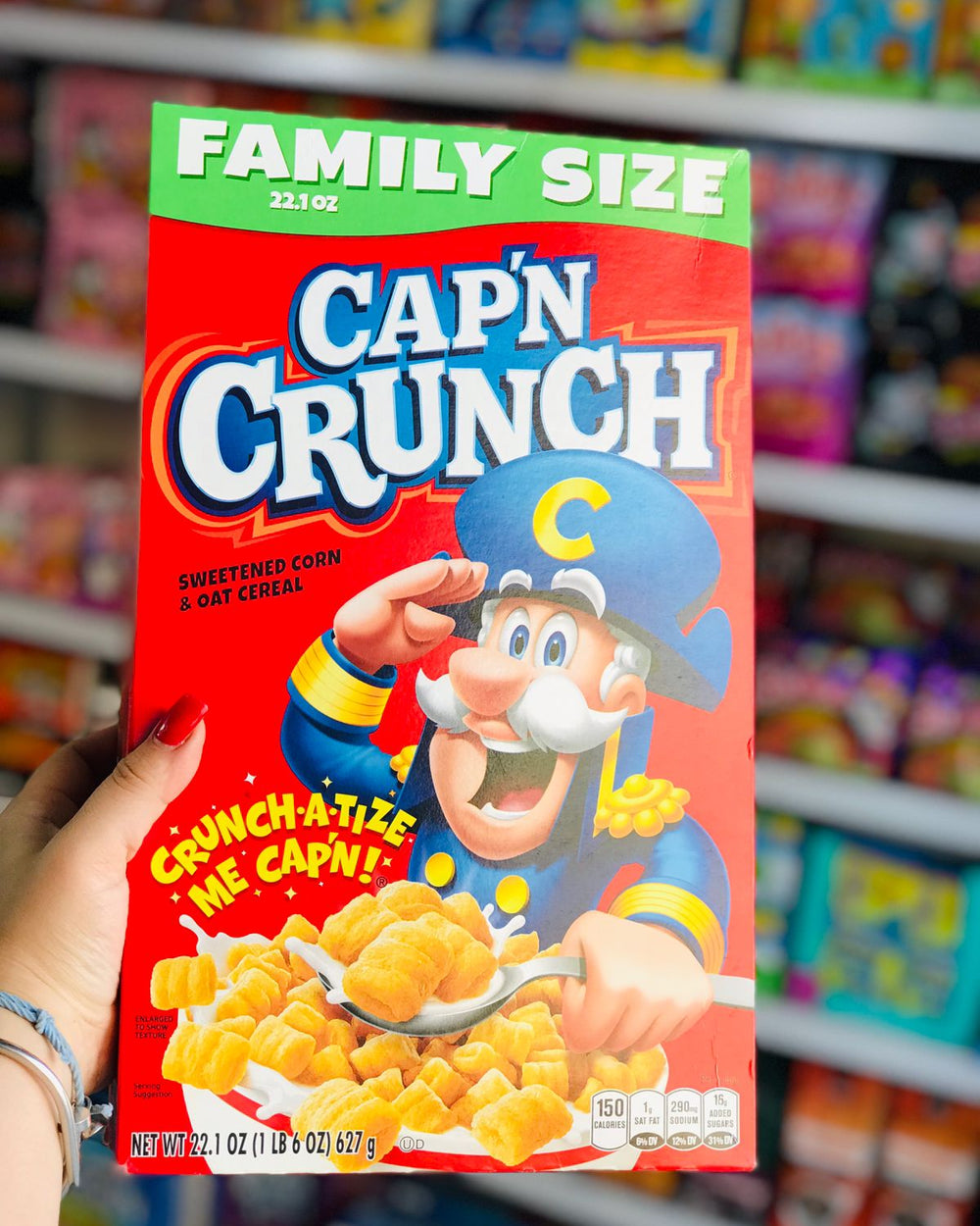 Cereal Cap’n Crunch Family Size 🥣🔥 | Original USA Importado 🇺🇸