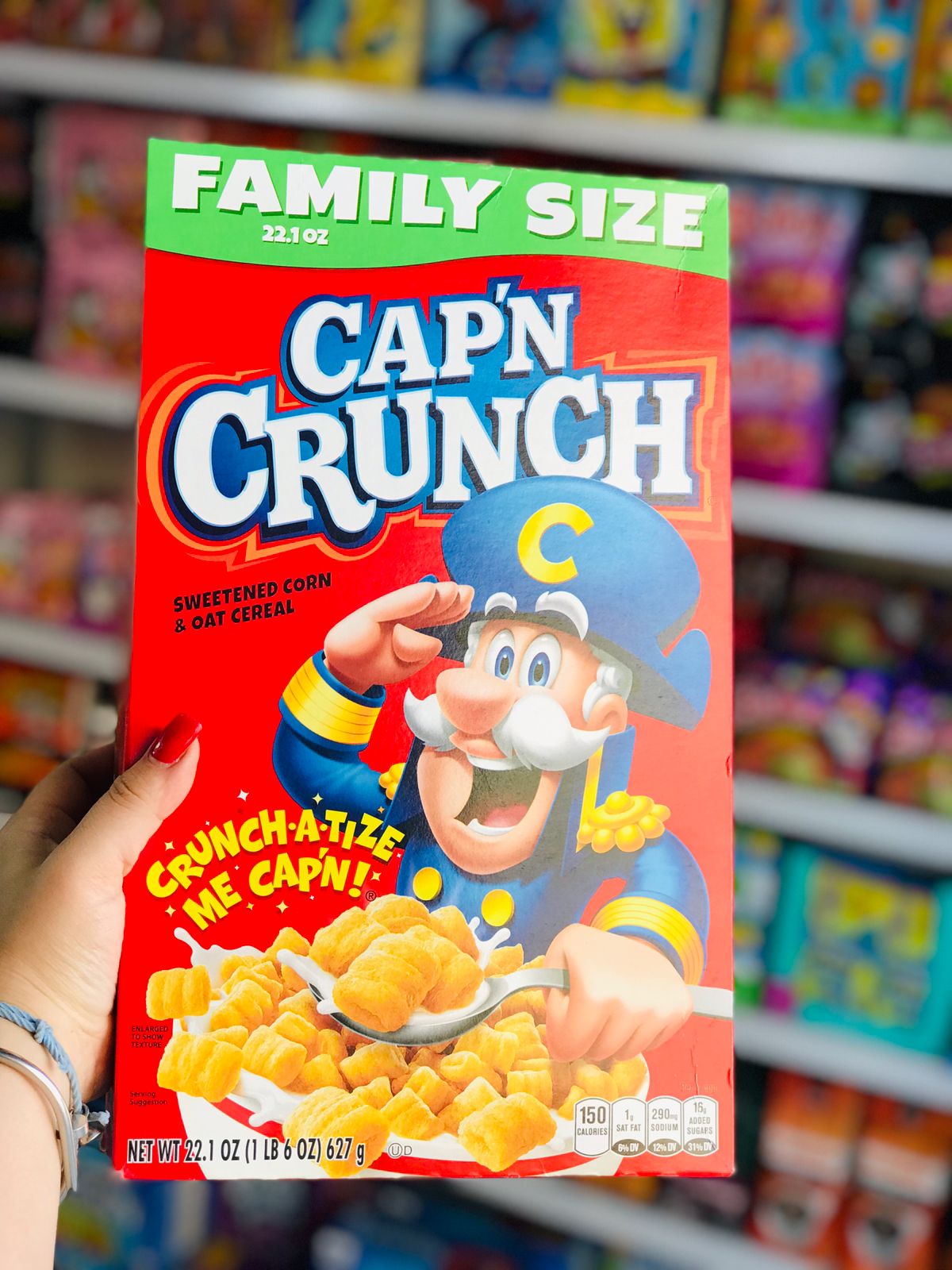 Cereal Cap’n Crunch Family Size 🥣🔥 | Original USA Importado 🇺🇸