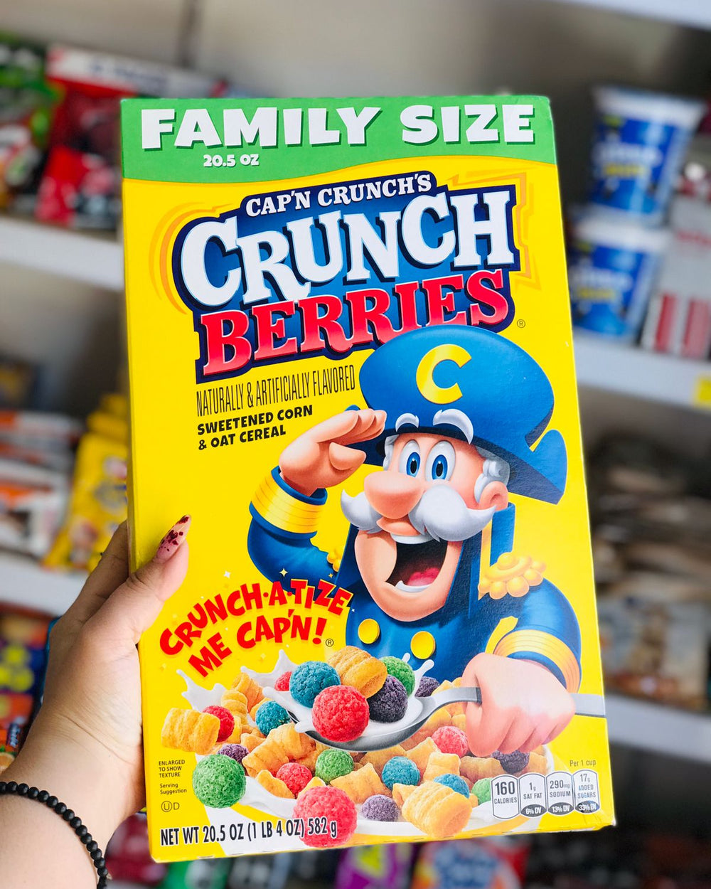 Cereal Cap’n Crunch Berries 🍓🌈🔥 | Edición USA Tamaño Familiar