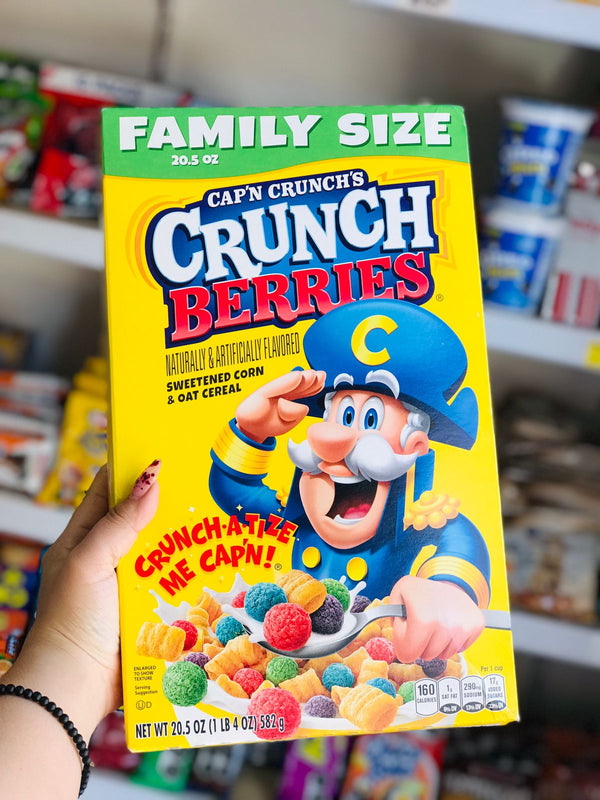 Cereal Cap’n Crunch Berries 🍓🌈🔥 | Edición USA Tamaño Familiar