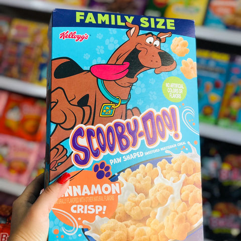 Cereal Scooby-Doo Cinnamon Crunch | Edición USA Tamaño Familiar