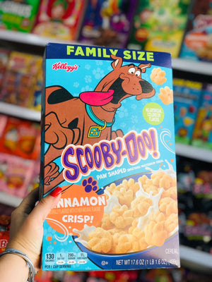 Cereal Scooby-Doo Cinnamon Crunch 🐶🔥 | Edición USA Tamaño Familiar