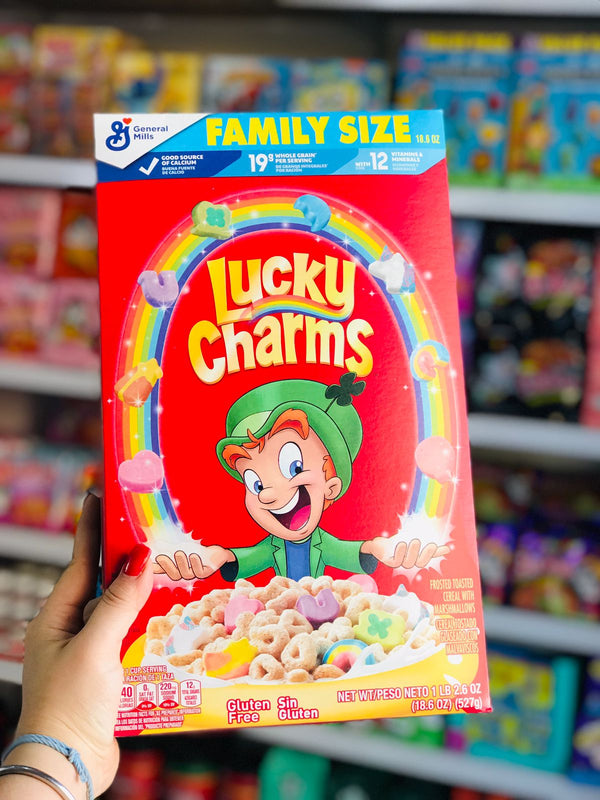 Cereal Lucky Charms Family Size 🌈 | Original Importado de USA 🇺🇸