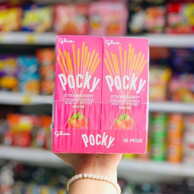 Pocky Fresa | Snack Japonés Dulce Viral y Delicioso