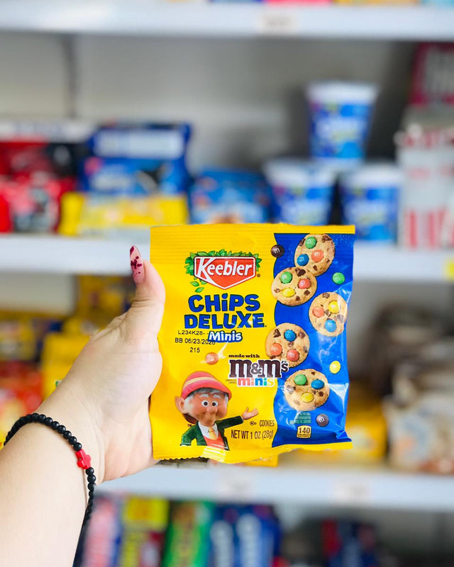 Chips Deluxe Minis Keebler 🍪🍫 | Galletas con M&M’s | Importadas USA
