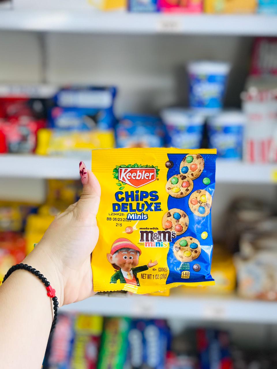 Chips Deluxe Minis Keebler 🍪🍫 | Galletas con M&M’s | Importadas USA