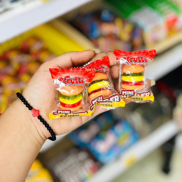 eFrutti Mini Burger Gummi Candy