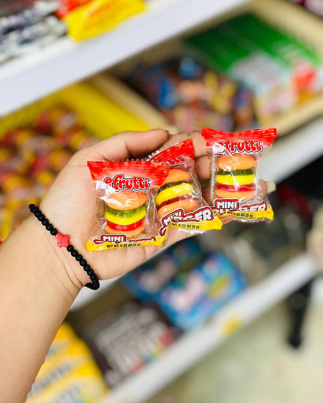 🥰eFrutti Mini Burger Gummi Candy 🍔🍬