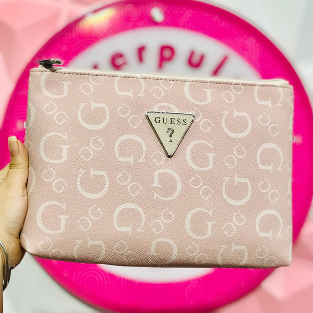 Muñequera GUESS Rosa Nude Monogram Beige
