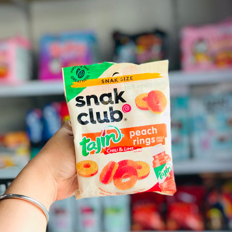 Snak Club Tajín Peach Rings