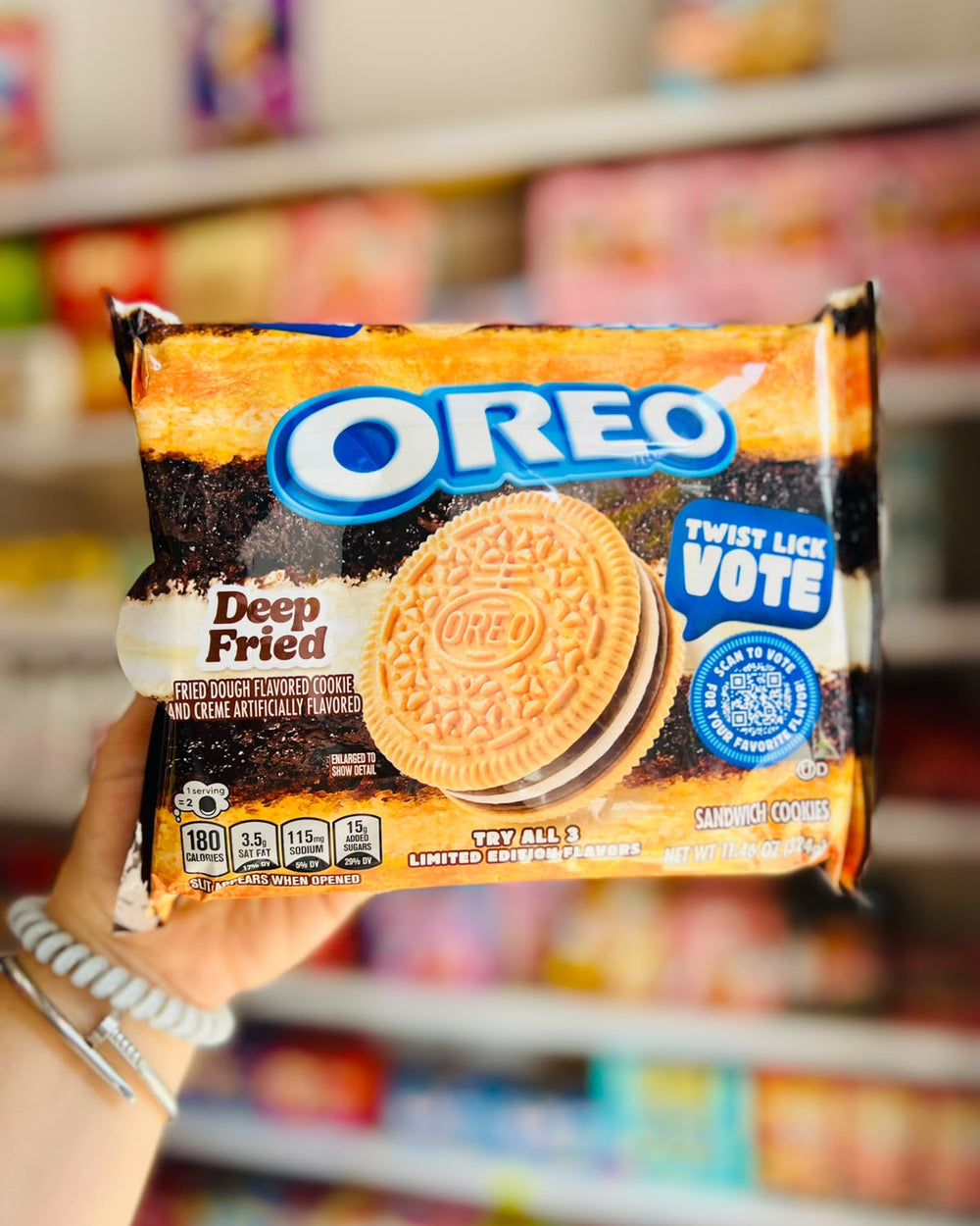 🍪 Galletas Oreo Deep Fried Masa Frita Edicion Limitada Americana 324g 🍪.