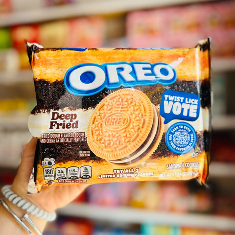 🍪 Galletas Oreo Deep Fried Masa Frita Edicion Limitada Americana 324g 🍪.