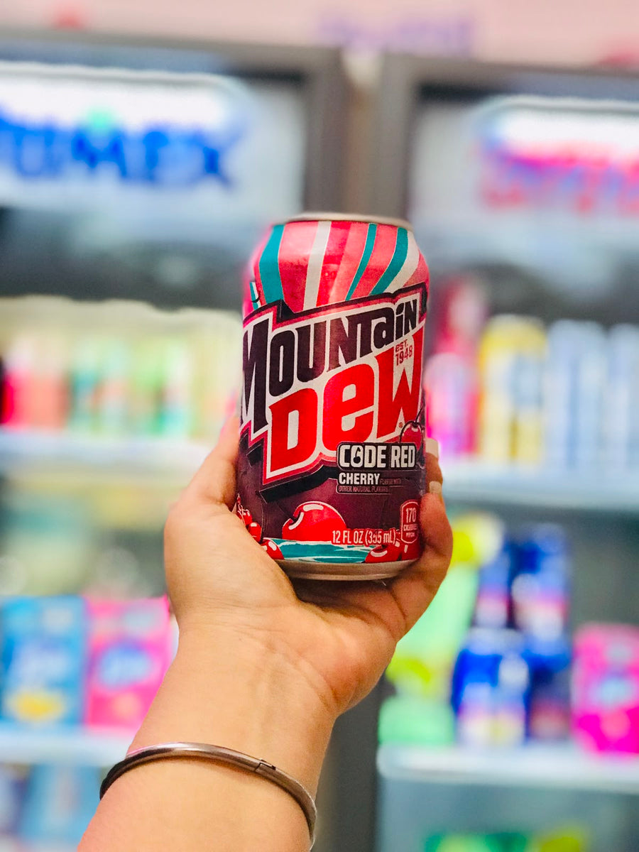 Mountain Dew Code Red Cherry 🍒⚡❤️