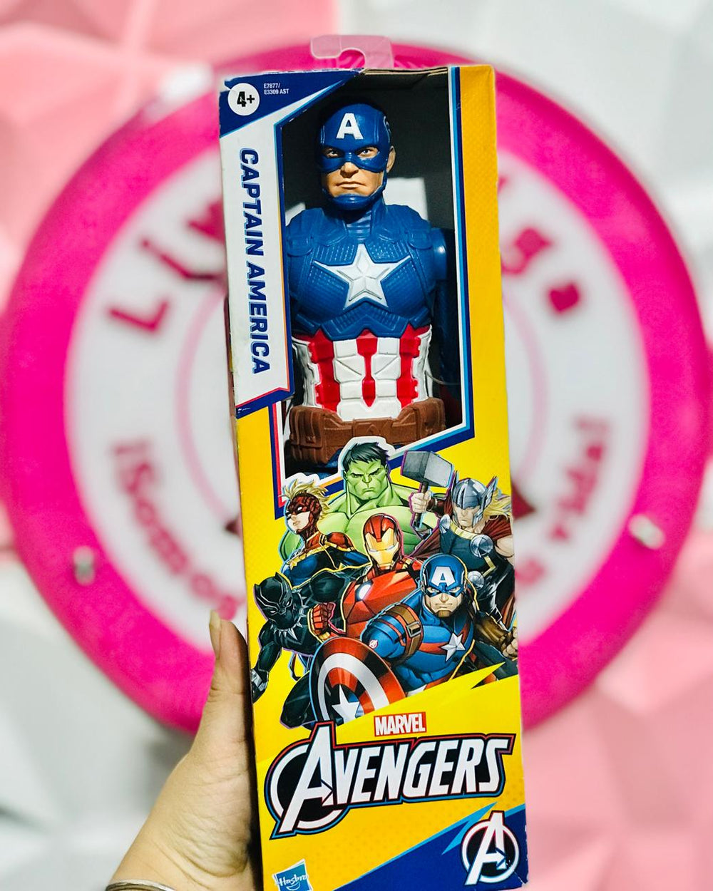 Figura Capitán América Marvel Avengers 30cm Hasbro