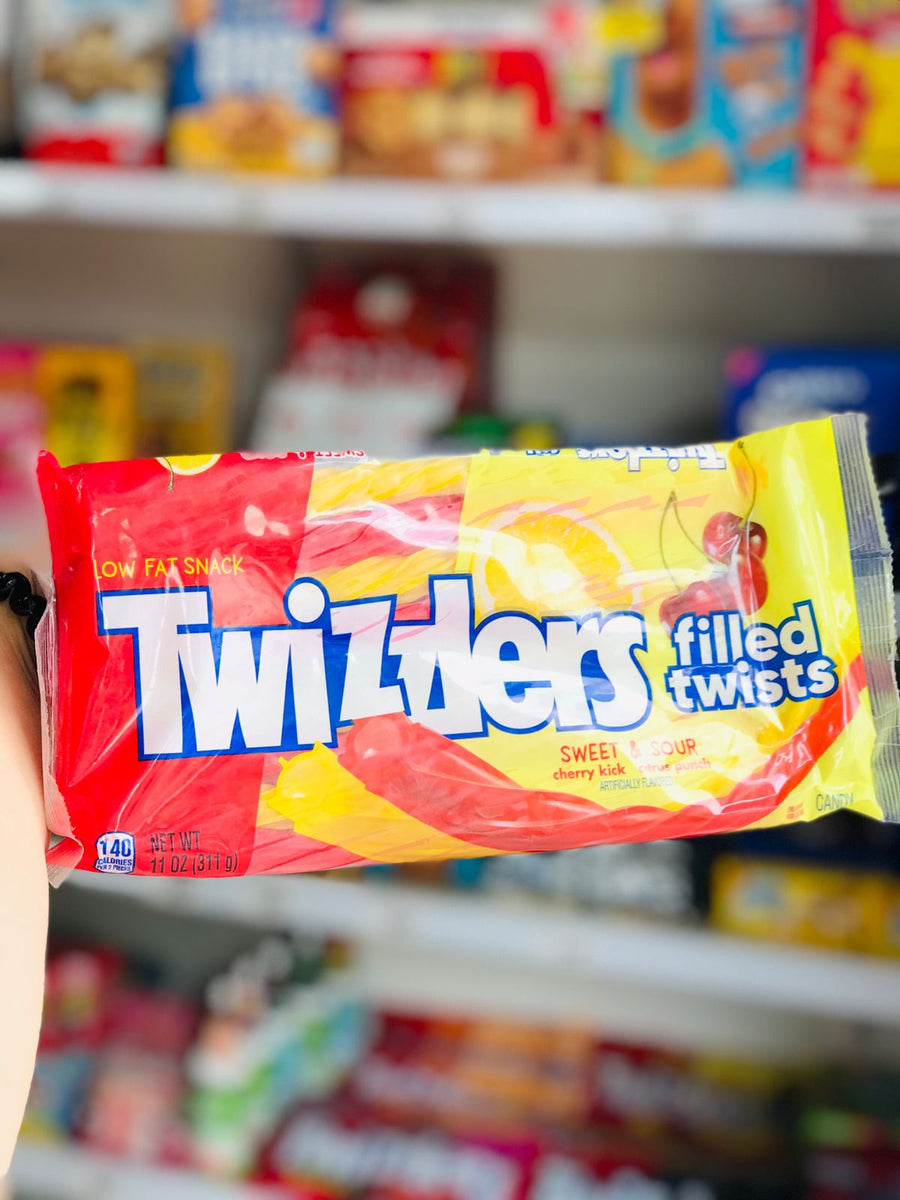 🧡Twizzlers Filled Twists 🍒🍊