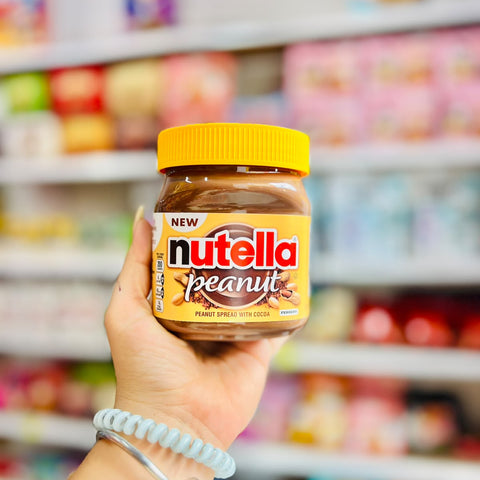 🍫 Crema Nutella Peanut Sabor Crema de Cacahuate con Cocoa 340g 🥜.